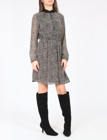 Rochie scurta Zara, animal print