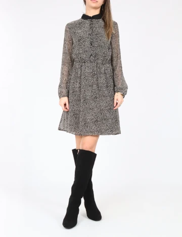 Rochie scurta Zara, animal print