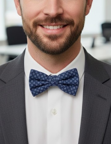 
						Papion Zara, albastru