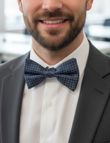 
						Papion Zara, bleumarin