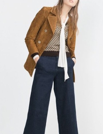 Bluza Zara, maro/crem