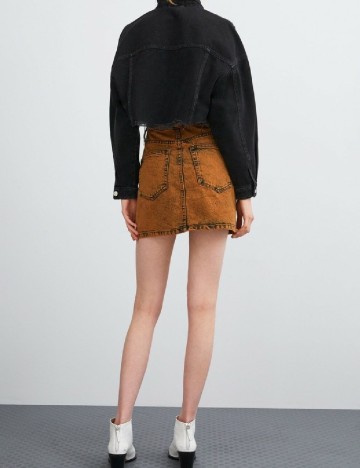 Fusta Zara, portocaliu