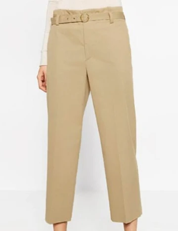 Pantaloni Zara, maro