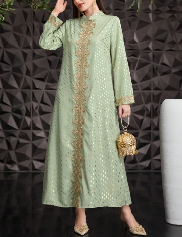 Rochie lunga SHEIN, verde