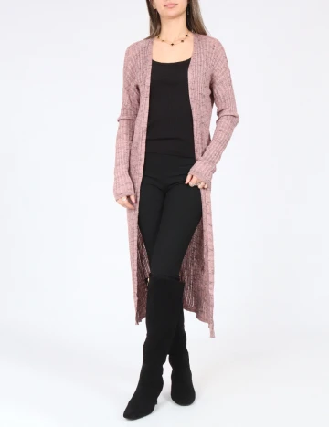 Cardigan Bershka, roz pudra