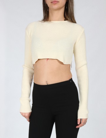 Top Zara, crem