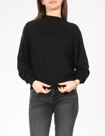 Bluza Pull&Bear, negru