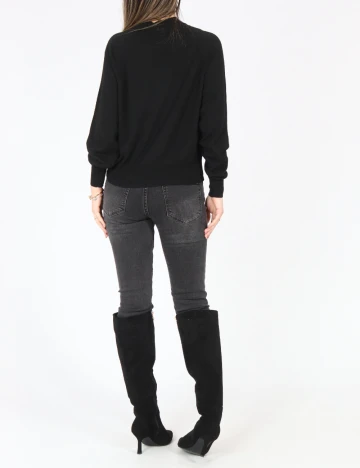Bluza Pull&Bear, negru