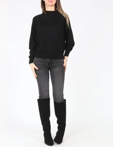 Bluza Pull&Bear, negru