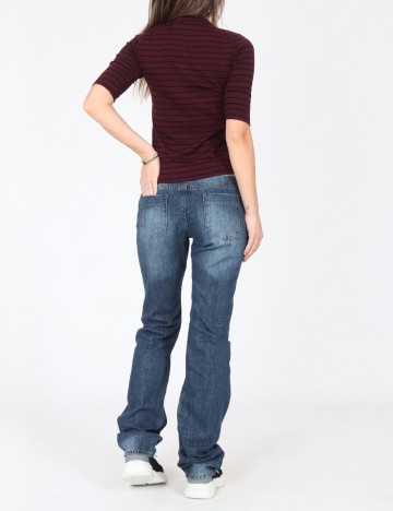 Bluza Pull&Bear, visiniu