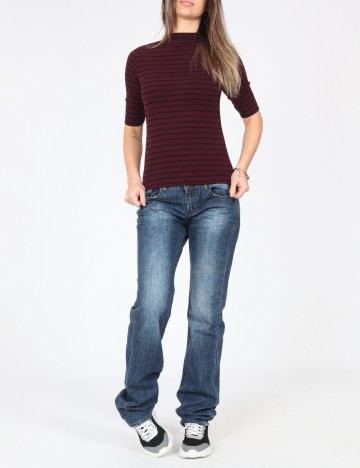 Bluza Pull&Bear, visiniu