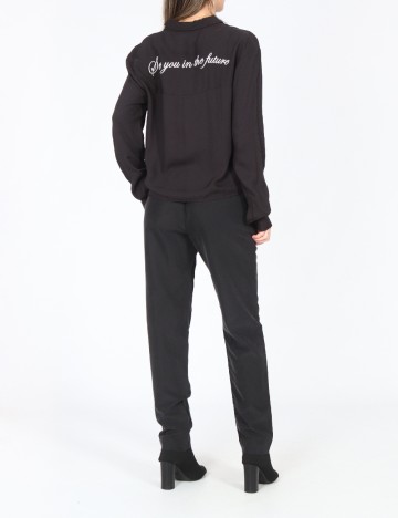 Pantaloni Oysho, gri inchis