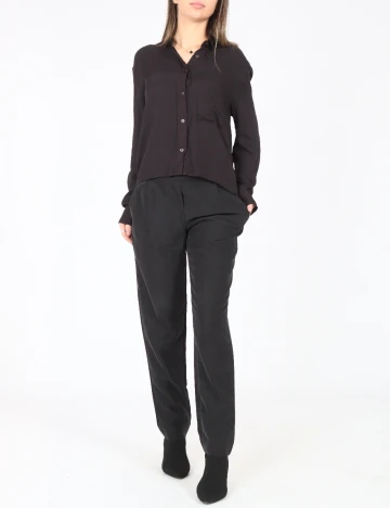 Pantaloni Oysho, gri inchis