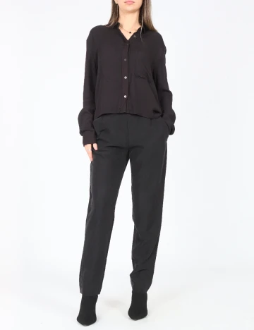 Pantaloni Oysho, gri inchis