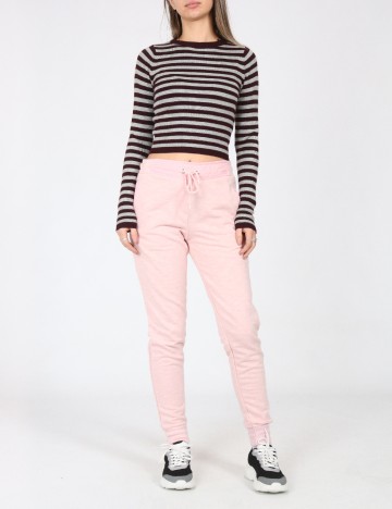 Pantaloni Pull&Bear, roz