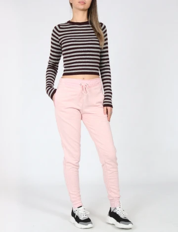 Pantaloni Pull&Bear, roz