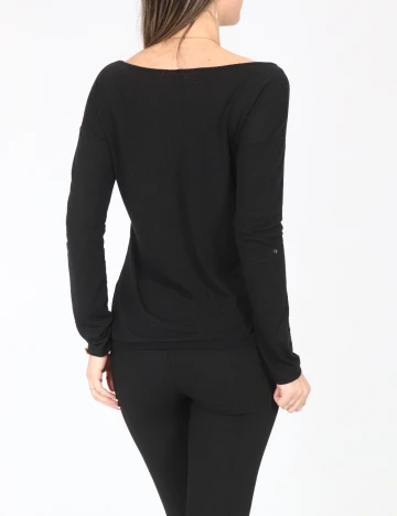 Bluza Bershka, negru