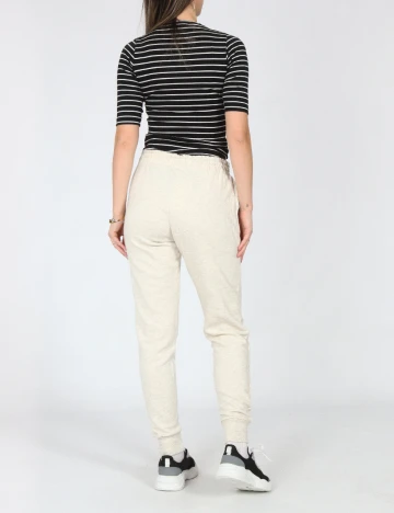 Pantaloni Pull&Bear, ecru