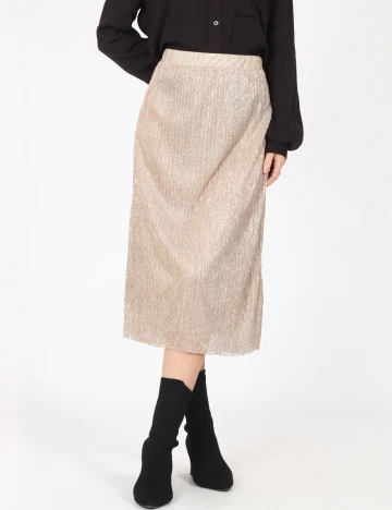 Fusta Pull&Bear, crem