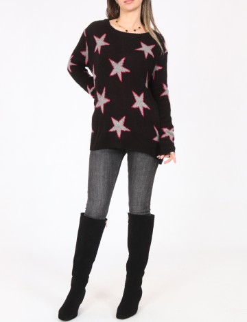 Pulover Bershka, negru