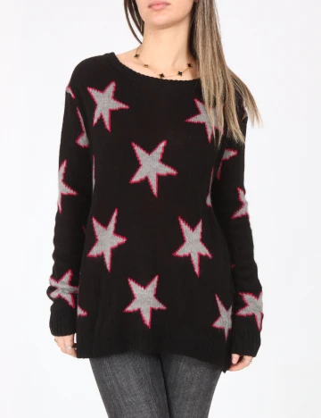 Pulover Bershka, negru