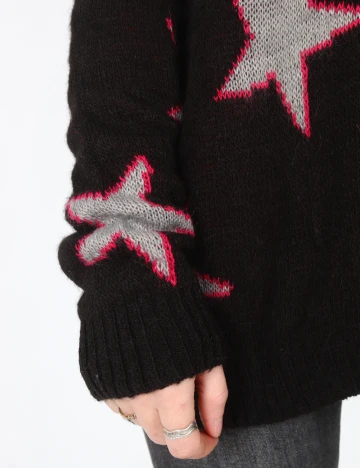 Pulover Bershka, negru