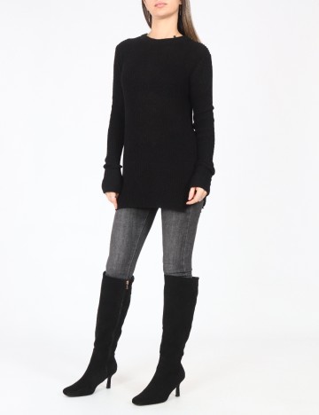 Pulover Pull&Bear, negru