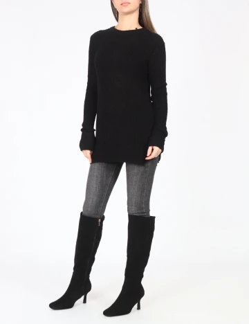 Pulover Pull&Bear, negru