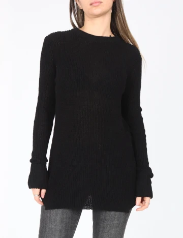 Pulover Pull&Bear, negru
