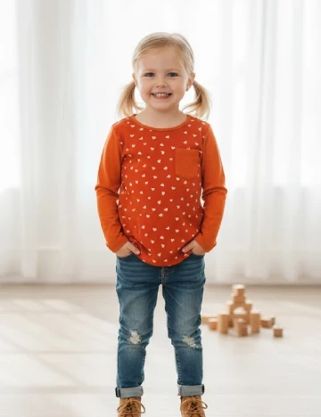 Bluza Zara, portocaliu