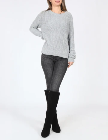 Pulover Pull&Bear, gri