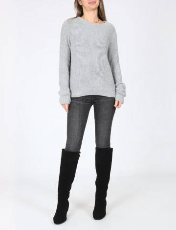 Pulover Pull&Bear, gri