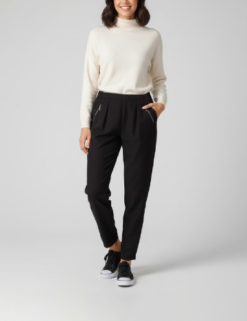 
						Pantaloni Bershka, negru