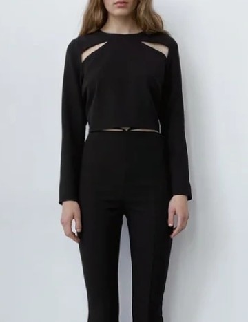 
						Bluza Zara, negru