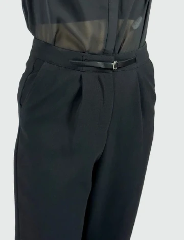 Pantaloni Pull&Bear, negru