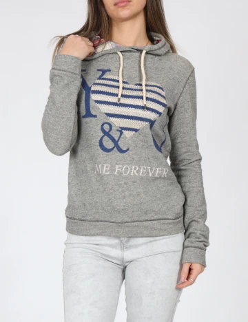 Hanorac Bershka, gri