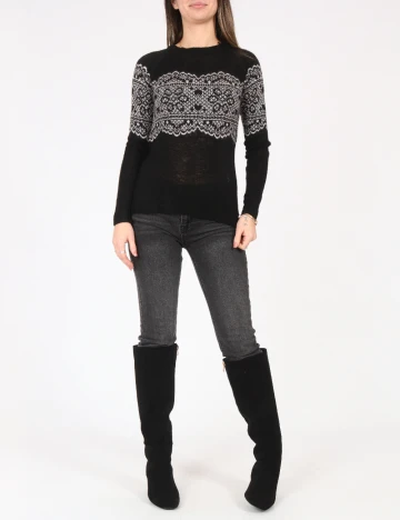 Bluza Bershka, negru