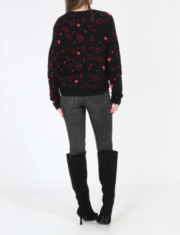 Bluza Pull&Bear, negru