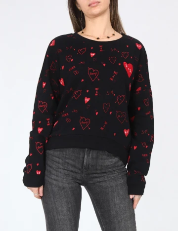 Bluza Pull&Bear, negru