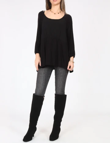 Bluza Pull&Bear, negru