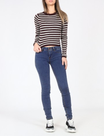 
						Blugi Pull&Bear, albastru