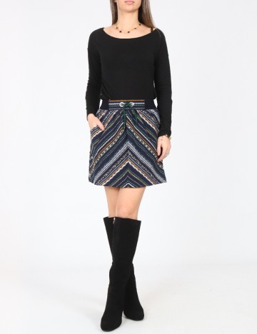 Fusta Zara, mix culori