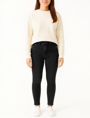 Blugi Pull&Bear, negru