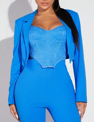 Blazer SHEIN, albastru