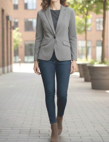 
						Sacou Pull&Bear, gri