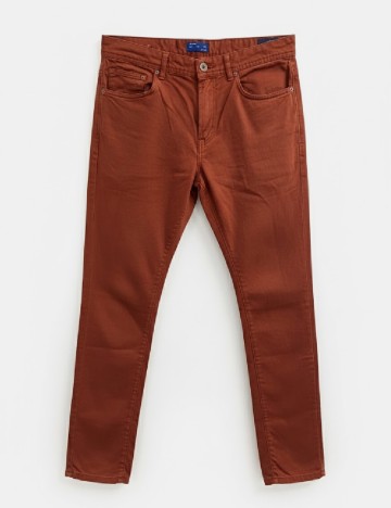 
						Pantaloni Zara, caramiziu