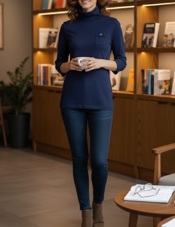 
						Bluza Zara, bleumarin