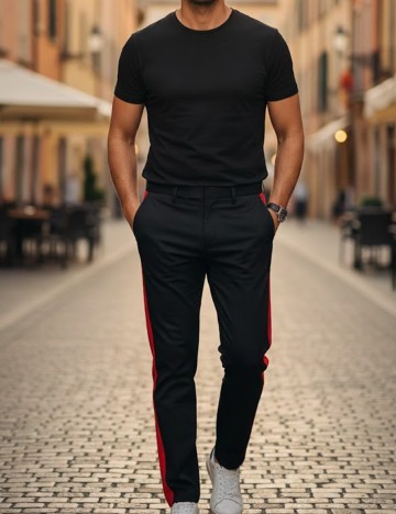 
						Pantaloni Zara, negru