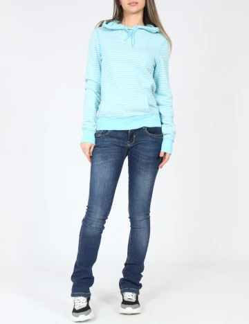 Blugi Bershka, albastru