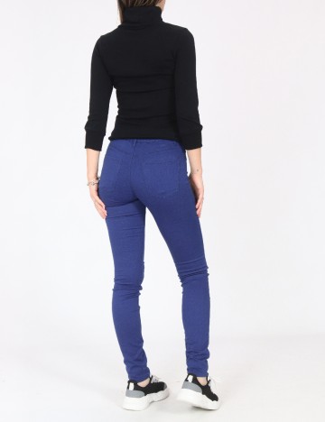 Blugi Bershka, albastru